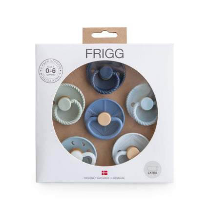 Frigg Speen Maat 1 Endless Sea Latex 6St koop je bij Babywinkel