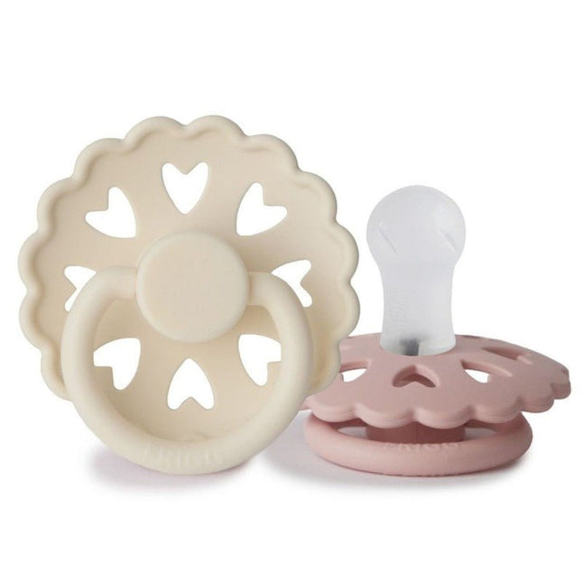 Frigg Speen Maat 1 Fairytale Duckling/Girl Silicone 2 - Pack koop je bij Babywinkel