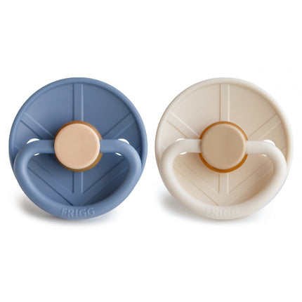 Frigg Speen Maat 1 Little Viking Ocean View/Cream Latex 2St koop je bij Babywinkel