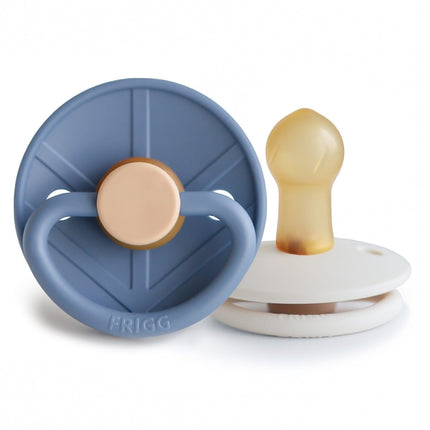 Frigg Speen Maat 1 Little Viking Ocean View/Cream Latex 2St koop je bij Babywinkel