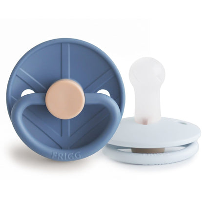 Frigg Speen Maat 1 Little Viking Ocean View/Powder Blue Silicone 2St koop je bij Babywinkel
