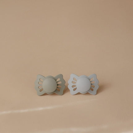Frigg Speen Maat 1 Lucky Sage/Powder Blue Silicone 2 - Pack koop je bij Babywinkel