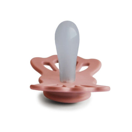 Frigg Speen Maat 1 Lucky Symmetrical Prettypeach Silicone koop je bij Babywinkel