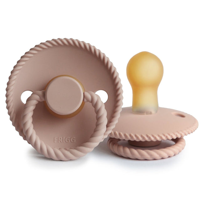 Frigg Speen Maat 1 Rope Blush Latex koop je bij Babywinkel