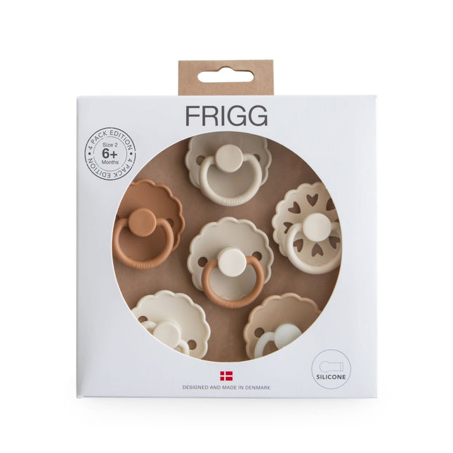 Frigg Speen Maat 2 Cinnamon Charm Silicone 6St koop je bij Babywinkel
