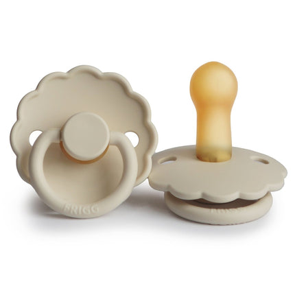 Frigg Speen Maat 2 Daisy Cream Latex koop je bij Babywinkel