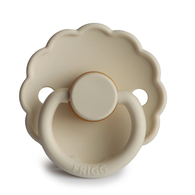 Frigg Speen Maat 2 Daisy Cream Silicone koop je bij Babywinkel