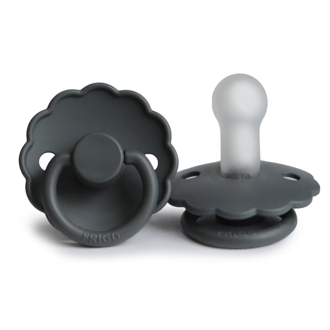 Frigg Speen Maat 2 Daisy Graphite Silicone koop je bij Babywinkel