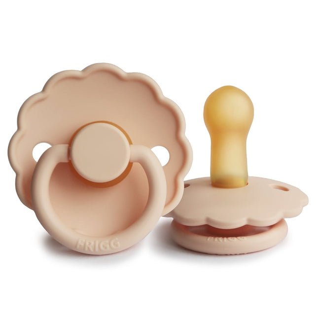 Frigg Speen Maat 2 Daisy Pink Cream Latex koop je bij Babywinkel