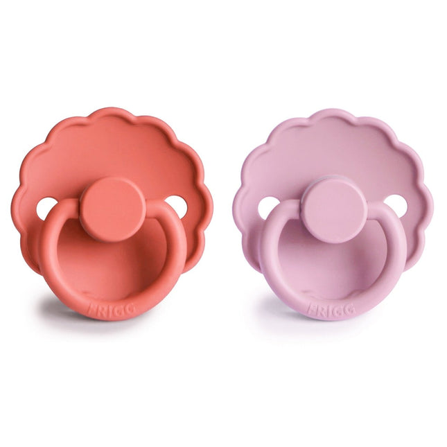 Frigg Speen Maat 2 Daisy Poppy/Lupine Silicone 2 - Pack koop je bij Babywinkel