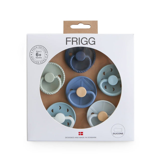 Frigg Speen Maat 2 Endless Sea Silicone 6St koop je bij Babywinkel
