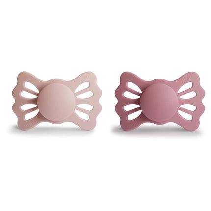 Frigg Speen Maat 2 Lucky Blush/Cedar Silicone 2 - Pack koop je bij Babywinkel