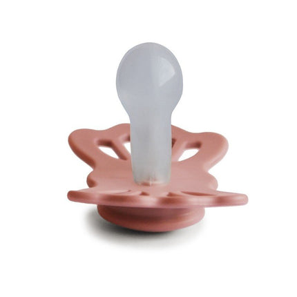 Frigg Speen Maat 2 Lucky Symmetrical Prettypeach Silicone koop je bij Babywinkel