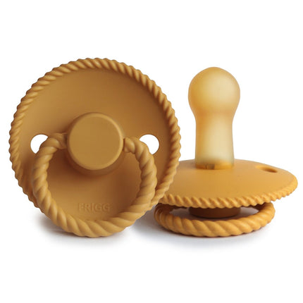Frigg Speen Maat 2 Rope Honey Gold Latex koop je bij Babywinkel