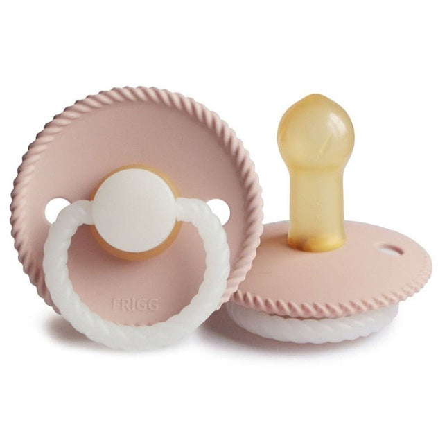 Frigg Speen Maat 2 Rope Night Blush Latex koop je bij Babywinkel