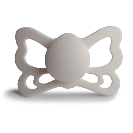 Frigg Speen Maat 2 Vlinder Grijs Silicone koop je bij Babywinkel