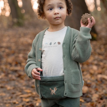 Little Dutch Baby Vestje Gebreid Forest Green koop je bij Babywinkel