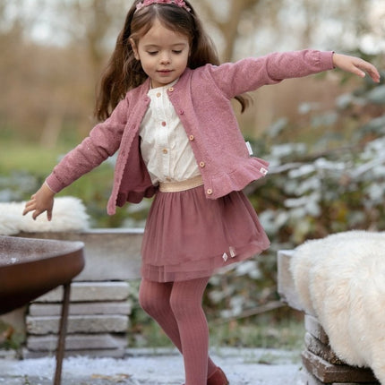Little Dutch Baby Vestje Gebreid Rouge koop je bij Babywinkel
