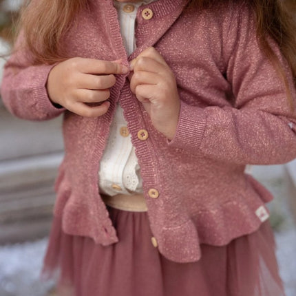Little Dutch Baby Vestje Gebreid Rouge koop je bij Babywinkel