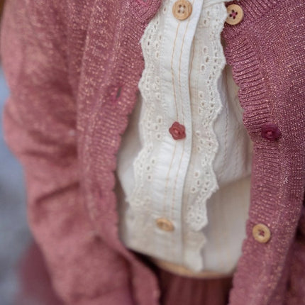 Little Dutch Baby Vestje Gebreid Rouge koop je bij Babywinkel
