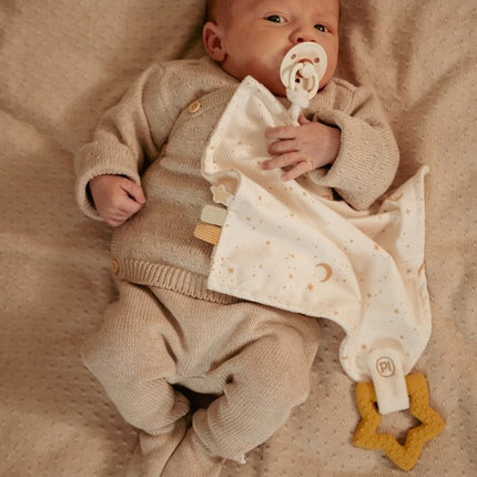 Little Dutch Baby Broekje Gebreid Soft Beige Melee koop je bij Babywinkel