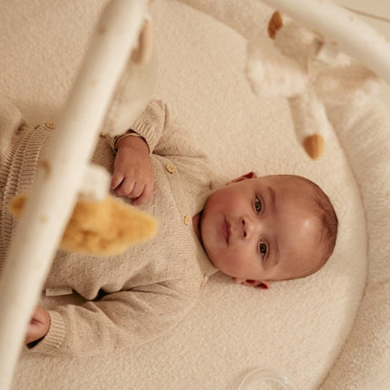 Little Dutch Baby Broekje Gebreid Soft Beige Melee koop je bij Babywinkel