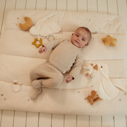 Little Dutch Baby Broekje Gebreid Soft Beige Melee koop je bij Babywinkel
