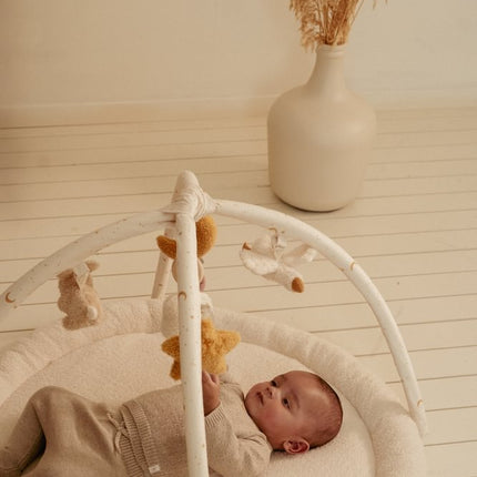 Little Dutch Baby Broekje Gebreid Soft Beige Melee koop je bij Babywinkel