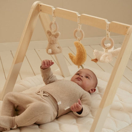 Little Dutch Baby Broekje Gebreid Soft Beige Melee koop je bij Babywinkel