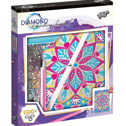 Gekleurde Knutselset Diamond Painting Notitieboek koop je bij Babywinkel