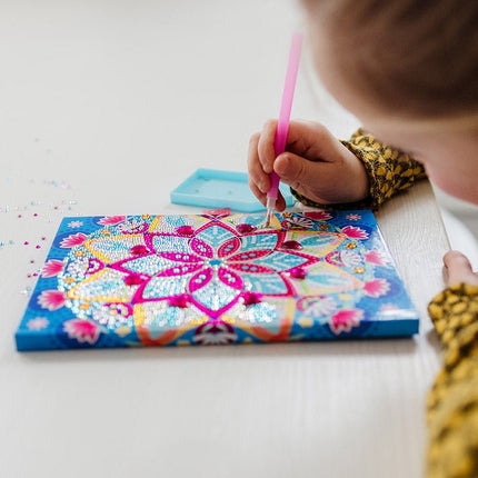 Gekleurde Knutselset Diamond Painting Notitieboek koop je bij Babywinkel