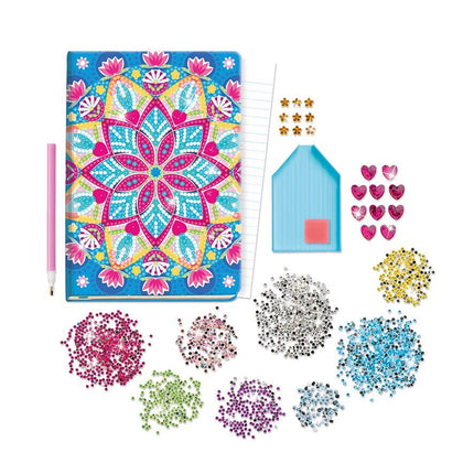 Gekleurde Knutselset Diamond Painting Notitieboek koop je bij Babywinkel