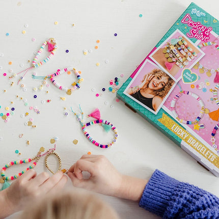 Gekleurde Knutselset Geluksarmbanden Maken koop je bij Babywinkel