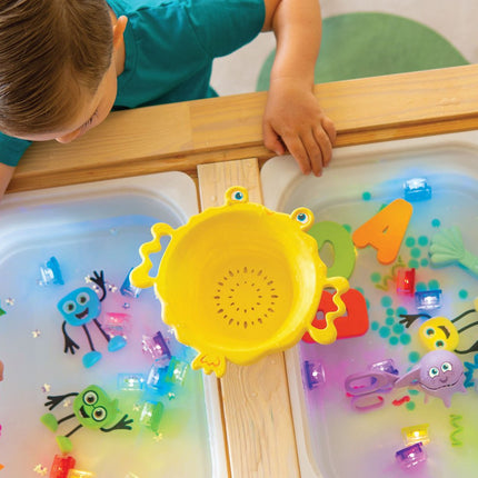 Glopals Badspeelgoed Sensorisch Light - Up Poppetje en Cubes Blair koop je bij Babywinkel