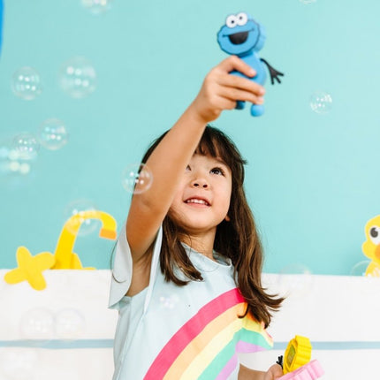 Glopals Badspeelgoed Sensorisch Light - Up Poppetje en Cubes Cookie koop je bij Babywinkel