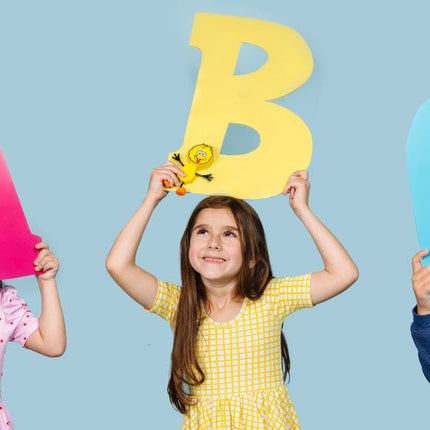 Glopals Badspeelgoed Sensorisch Light - Up Poppetje en Cubes Cookie koop je bij Babywinkel