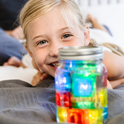 Glopals Badspeelgoed Light Cubes Sammy 4St koop je bij Babywinkel