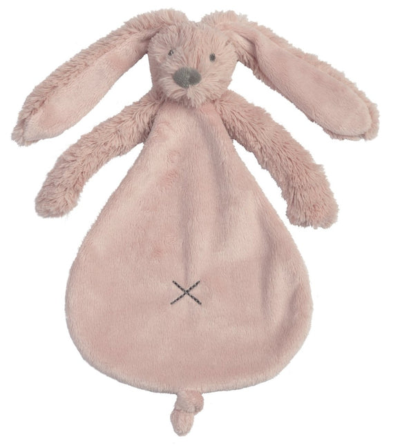 Happy Horse Knuffeldoekje Konijn Richie Old Pink 25cm koop je bij Babywinkel