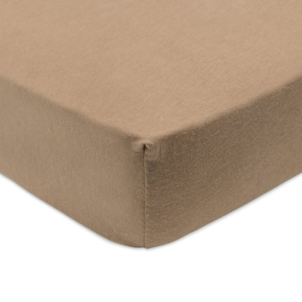 Jollein Hoeslaken Wieg 40/50X80/90Cm - Sea Green/Biscuit - 2 Stuks koop je bij Babywinkel
