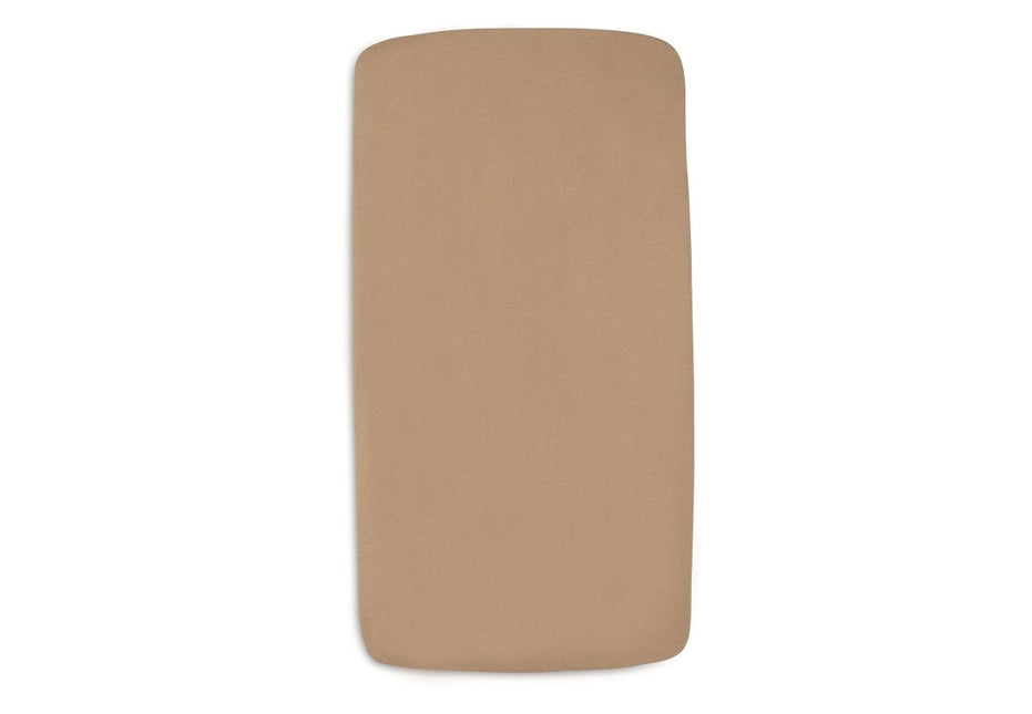 Jollein Hoeslaken Wieg 40/50X80/90Cm - Sea Green/Biscuit - 2 Stuks koop je bij Babywinkel