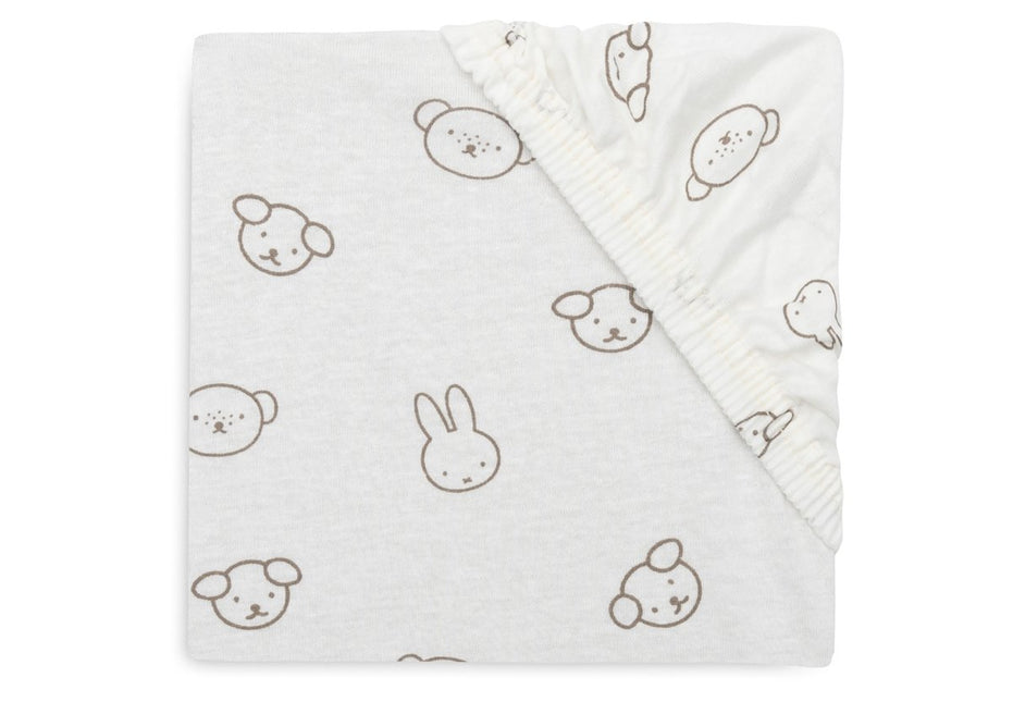 Jollein Hoeslaken Peuter Miffy And Friends 75X140Cm koop je bij Babywinkel