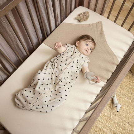 Meyco Hoeslaken Peuter Soft Sand 70X140Cm 2St koop je bij Babywinkel