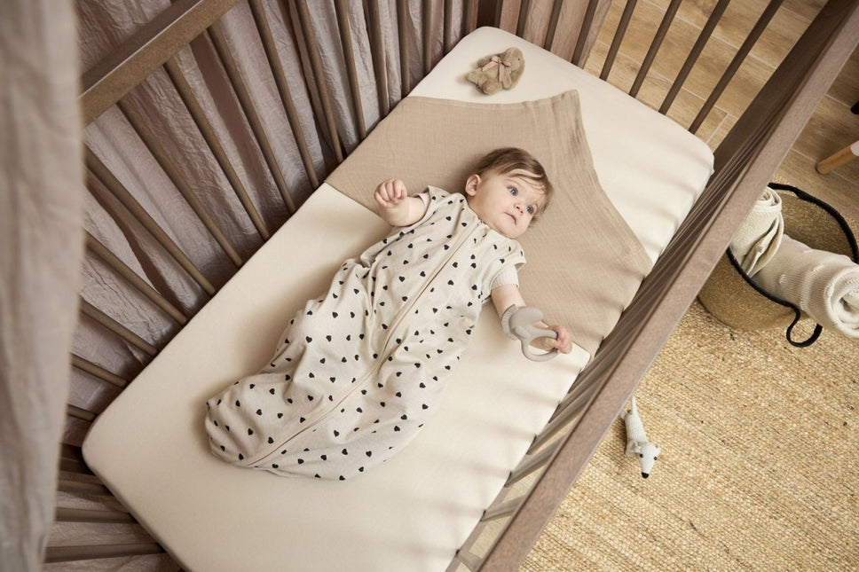 Meyco Hoeslaken Peuter Soft Sand 70X140Cm 2St koop je bij Babywinkel