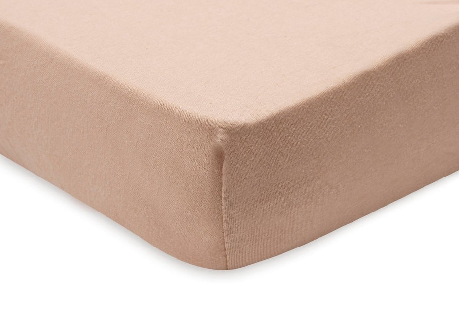 Hoeslaken Set 2 - Pack – Zachte Jersey Blush 60x120cm koop je bij Babywinkel