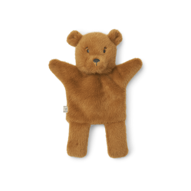 Liewood Knuffelpop Honor Bear Golden Caramel koop je bij Babywinkel