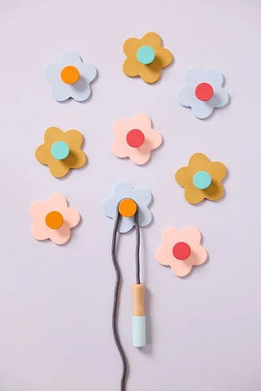 Kid's Concept Wandhaak Flower Mix 3St koop je bij Babywinkel