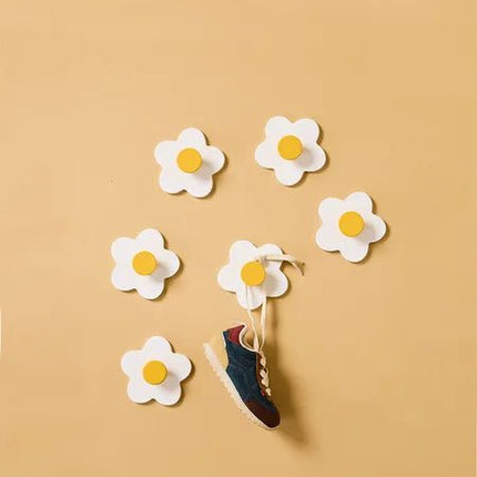 Kid's Concept Wandhaak Flower White 3St koop je bij Babywinkel