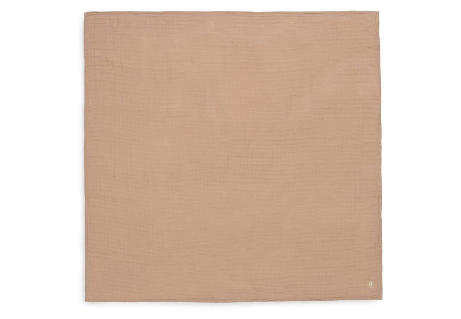 Jollein Hydrofiele Doek 115X115Cm - Biscuit/Ivory - 2 Stuks koop je bij Babywinkel