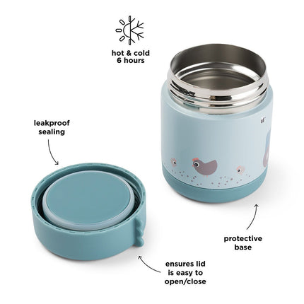 Done by Deer Opbergbakjes Tiny Farm Blauw 300Ml koop je bij Babywinkel