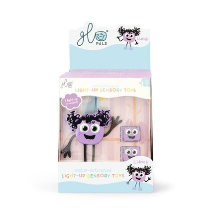 Glopals Badspeelgoed Sensorisch Light - Up Poppetje en Cubes Lumi koop je bij Babywinkel